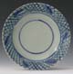 5 lb. decorated plate